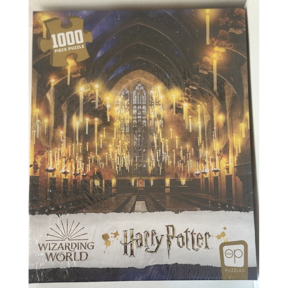 Harry Potter Great Hall 1000 Piece Jigsaw Puzzle Sealed USAopoly Wizarding World